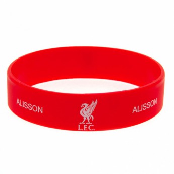 FC Liverpool szilikon karkötő Silicone Wristband Alisson