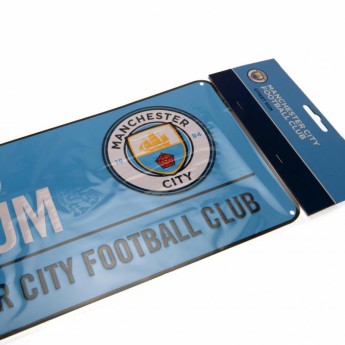Manchester City fali tábla Street Sign BL