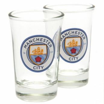 Manchester City féldecis pohár 2pk Shot Glass Set