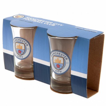 Manchester City féldecis pohár 2pk Shot Glass Set