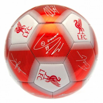 FC Liverpool futball labda Football Signature Anfield - size 5