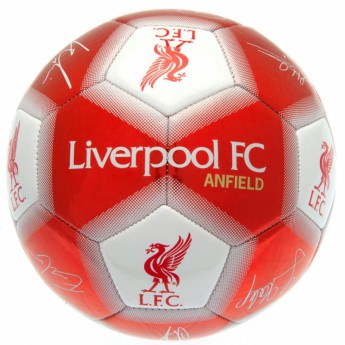 FC Liverpool futball labda Football Signature Anfield - size 5