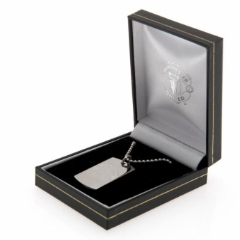 Manchester United nyaklánc dögcédulával Engraved Dog Tag & Chain