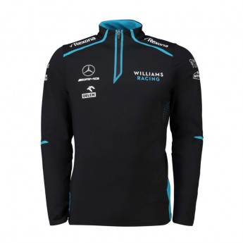 Williams férfi pulóver Midlayer black F1 Team 2019