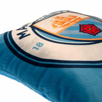 Manchester City párna blue logo Cushion