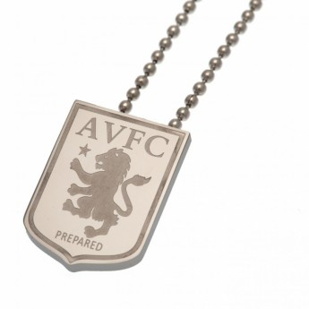 Aston Villa nyaklánc medállal stainless steel pendant & chain LG