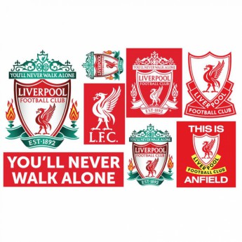 FC Liverpool fali matrica Wall Art Crest