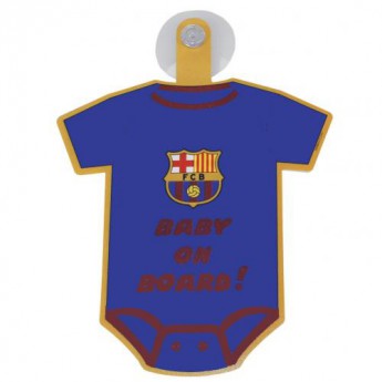 FC Barcelona mini autós body Baby On Board Sign