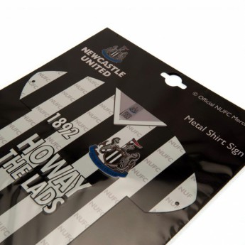 Newcastle United fém tábla Metal Shirt Sign