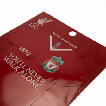 FC Liverpool fém tábla Metal Shirt Sign CR
