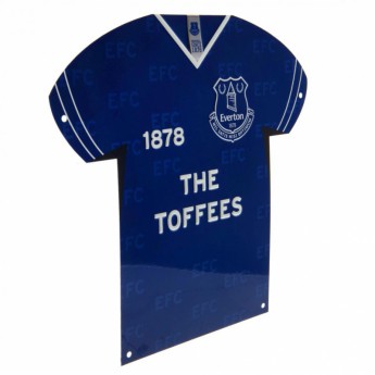 FC Everton fém tábla Metal Shirt Sign