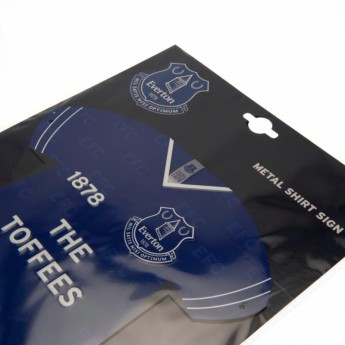 FC Everton fém tábla Metal Shirt Sign