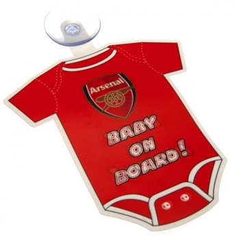 FC Arsenal mini autós body Baby On Board Sign