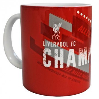 FC Liverpool bögre Champions Of Europe Mug