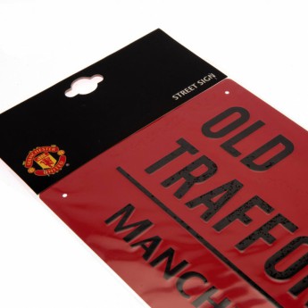Manchester United fali tábla Street Sign RD