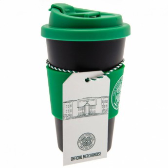 FC Celtic utazó bögre Silicone Grip Travel Mug