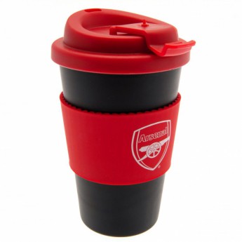 FC Arsenal utazó bögre Silicone Grip Travel Mug
