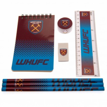 West Ham United iskolai készlet Starter Stationery Set