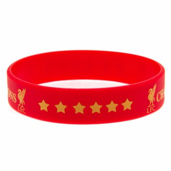 FC Liverpool szilikon karkötő Champions Of Europe Silicone Wristband