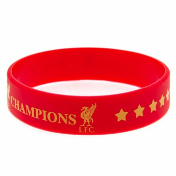 FC Liverpool szilikon karkötő Champions Of Europe Silicone Wristband