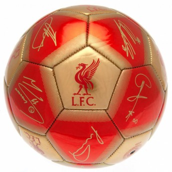FC Liverpool futball labda Football Signature - size 5