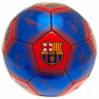 FC Barcelona futball labda Football Signature - size 5