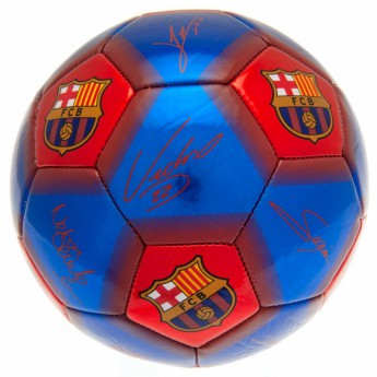 FC Barcelona futball labda Football Signature - size 5