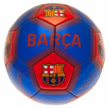 FC Barcelona futball labda Football Signature - size 5