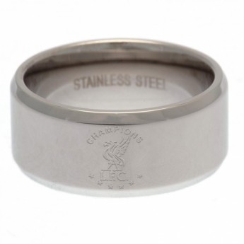 FC Liverpool gyűrű Champions Of Europe Band Ring Large