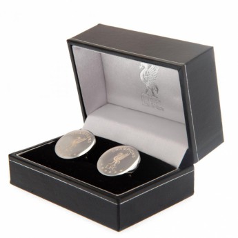FC Liverpool mandzsettagomb Champions Of Europe Stainless Steel Cufflinks RD