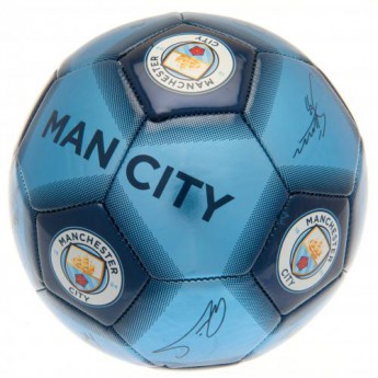 Manchester City futball labda Football Signature - size 5