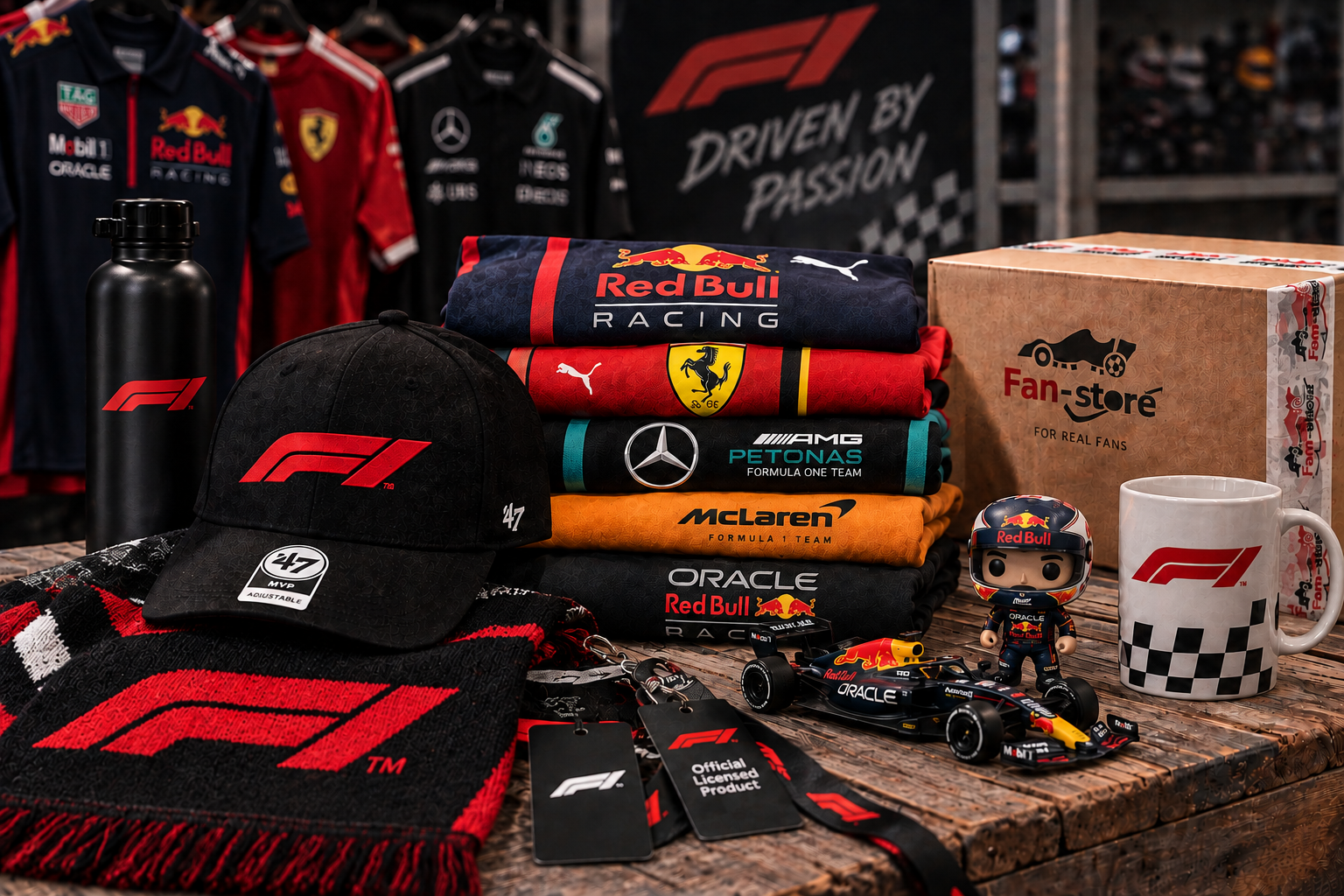 Hivatalos licencelt motorsport termékek