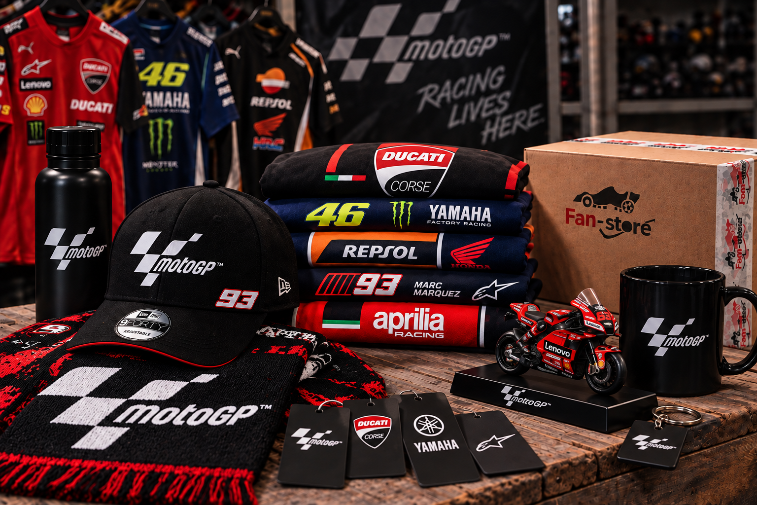 Hivatalos licencelt MotoGP termékek