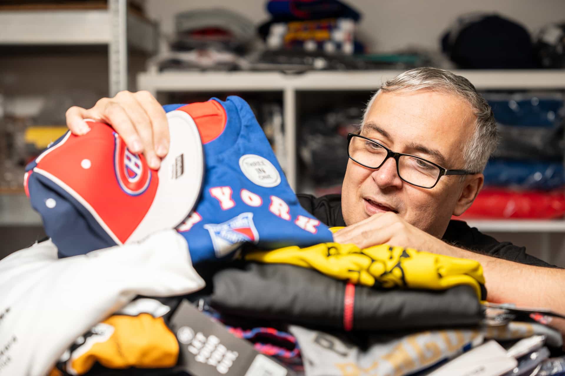 Fan-Store és hoki termékek