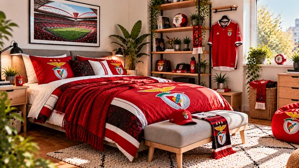 Inspiráció SL Benfica szurkolói szobához