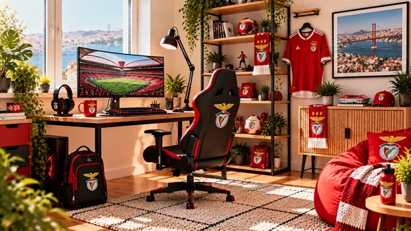 Inspiráció SL Benfica szurkolói dolgozósarokhoz