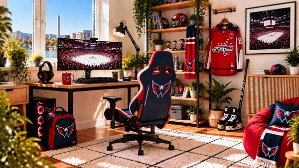 Inspiráció Washington Capitals szurkolói dolgozósarokhoz