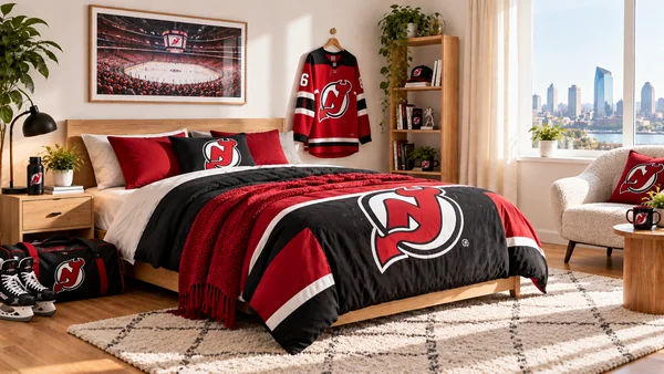 Inspiráció New Jersey Devils szurkolói szobához