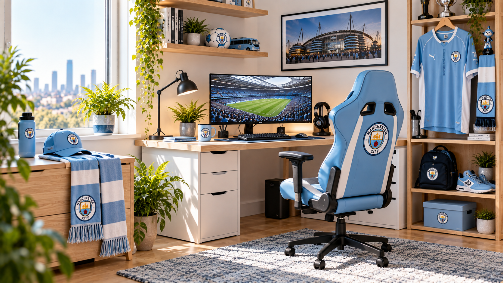 Inspiráció Manchester City szurkolói dolgozósarokhoz
