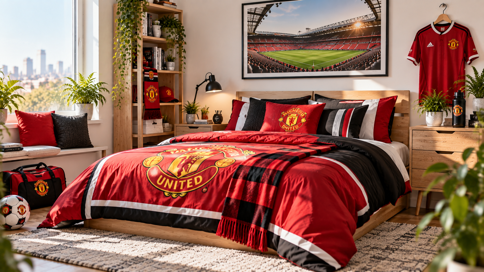 Inspiráció Manchester United szurkolói szobához