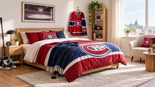 Inspiráció Montreal Canadiens szurkolói szobához