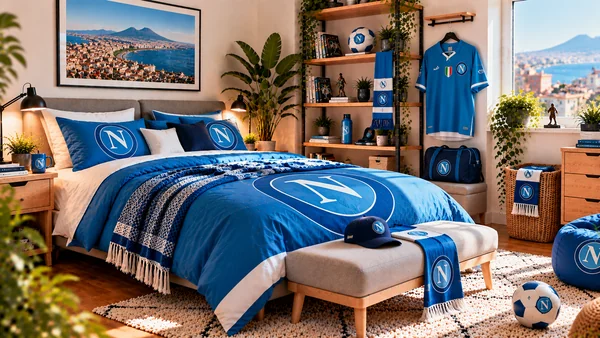 Inspiráció SSC Napoli szurkolói szobához