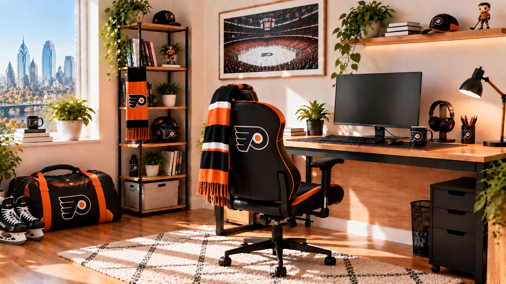 Inspiráció Philadelphia Flyers szurkolói dolgozósarokhoz
