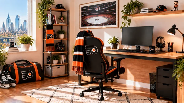 Inspiráció Philadelphia Flyers szurkolói dolgozósarokhoz