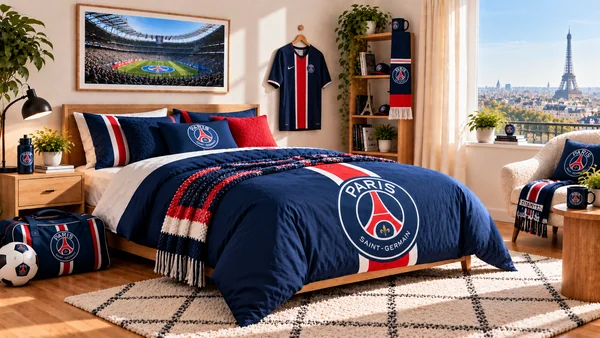 Inspiráció Paris Saint-Germain szurkolói szobához