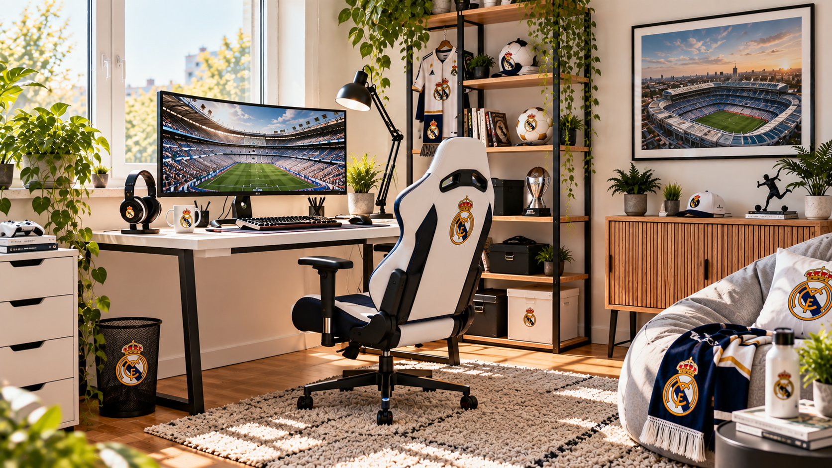Inspiráció Real Madrid szurkolói dolgozósarokhoz