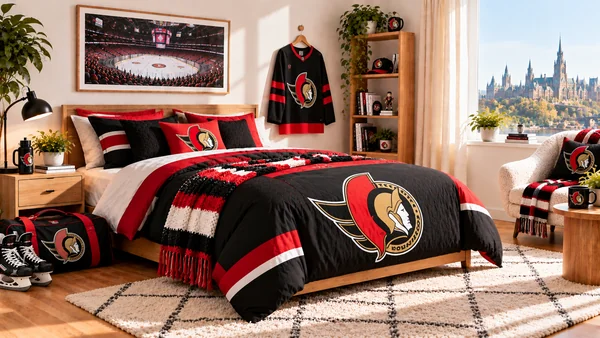 Inspiráció Ottawa Senators szurkolói szobához