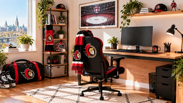 Inspiráció Ottawa Senators szurkolói dolgozósarokhoz