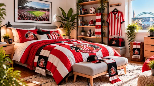 Inspiráció Sunderland szurkolói szobához