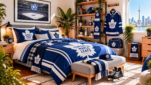 Inspiráció Toronto Maple Leafs szurkolói szobához